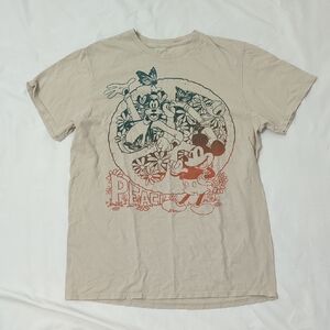 Disney Graphic Tee, Color Beige, Size M *